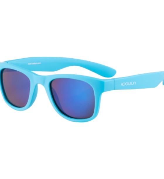 Дитячі сонцезахисні окуляри Koolsun Wave, 3-10р, неоново-блакитний