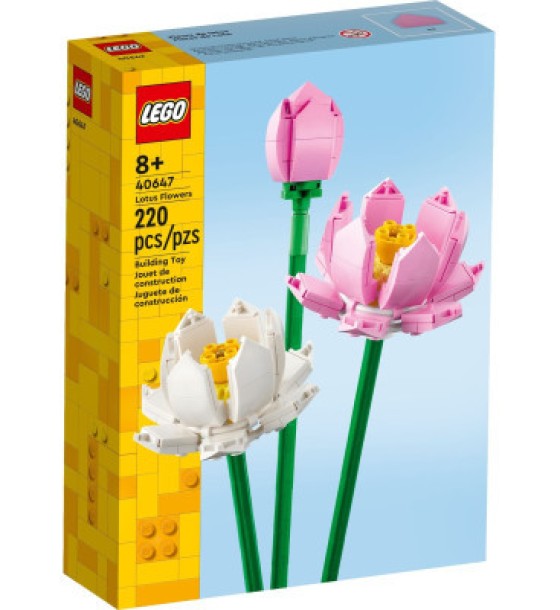 Конструктор LEGO Iconic Квіти лотоса 220 деталей (40647)