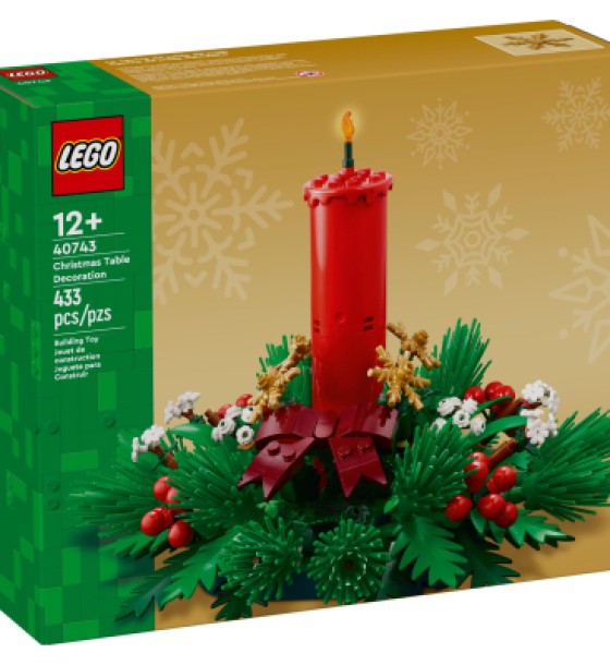 Конструктор LEGO Iconic Декор для різдвяного столу (40743)