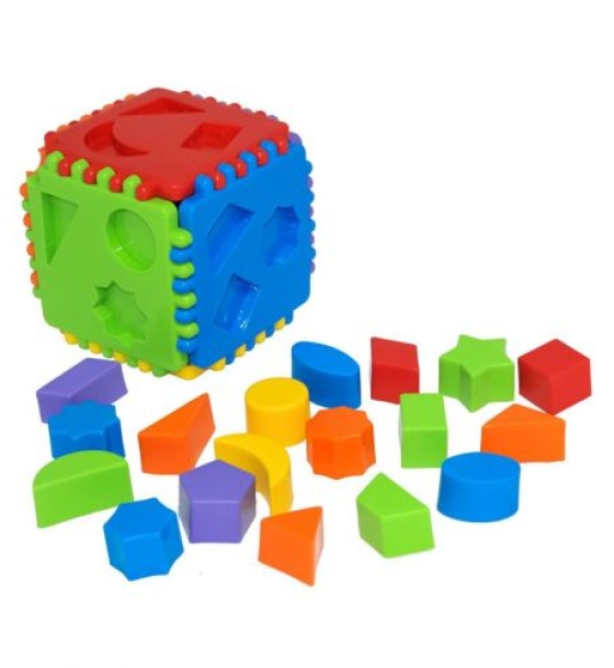 Іграшка-сортер "Educational cube" 24 елементи