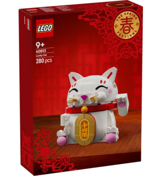 Конструктор LEGO Iconic Кіт удачі (40813)