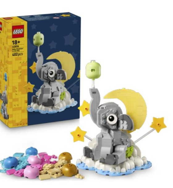 Конструктор LEGO Iconic Слоненя в небі (40814)