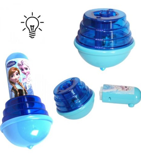 Дзига зі світлом "Крижане серце (Frozen)", 19 см