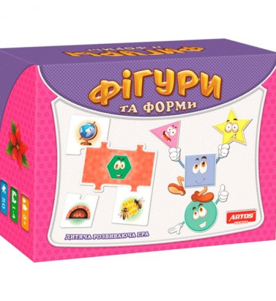 Логічні пазли "Фігури"