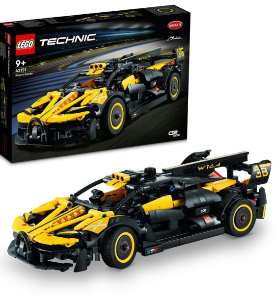 Конструктор LEGO Technic Bugatti Bolide 905 деталей (42151)
