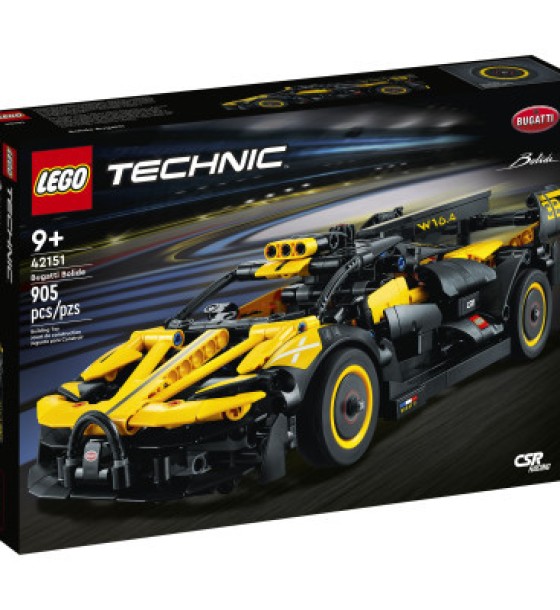 Конструктор LEGO Technic Bugatti Bolide 905 деталей (42151)