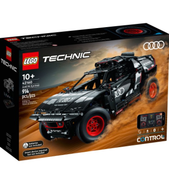 Конструктор LEGO Technic Audi RS Q e-tron 914 деталей (42160)