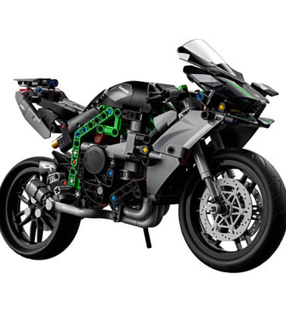Конструктор LEGO Technic Мотоцикл Kawasaki Ninja H2R 643 деталі (42170)