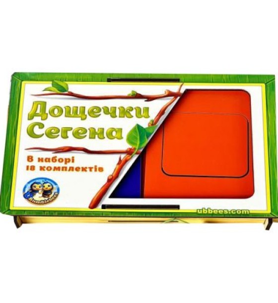 Сортер "Дошки Сегена: фігури, кольори"