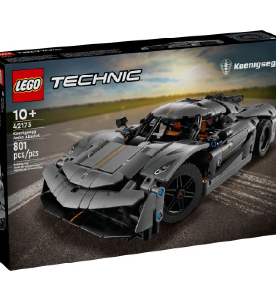 Конструктор LEGO Technic Koenigsegg Jesko Absolut — сірий гіперкар (42173)