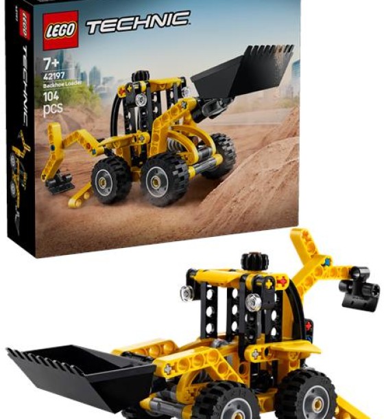 Конструктор LEGO Technic Екскаватор-навантажувач (42197)