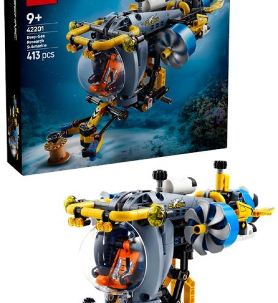 Конструктор LEGO Technic Глибоководний дослідницький підводний човен (42201)
