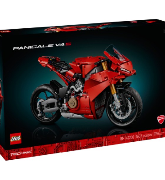 Конструктор LEGO Technic Мотоцикл Ducati Panigale V4 S (42202)