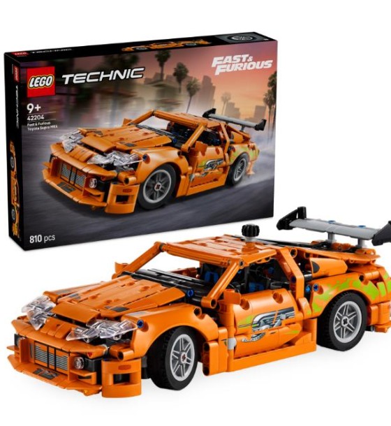 Конструктор LEGO Technic Fast and Furious Toyota Supra MK4 (42204)