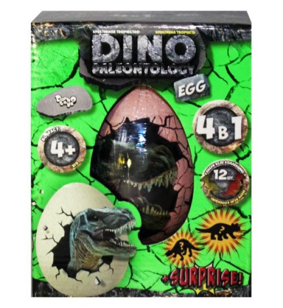 Набір для творчості "Dino Paleontology. EGG" 4 в 1