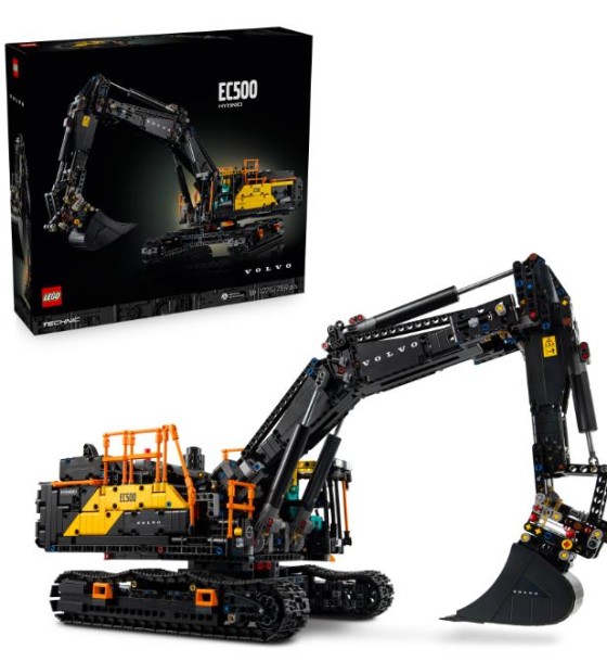 Конструктор LEGO Technic Екскаватор Volvo EC500 Hybrid (42215)