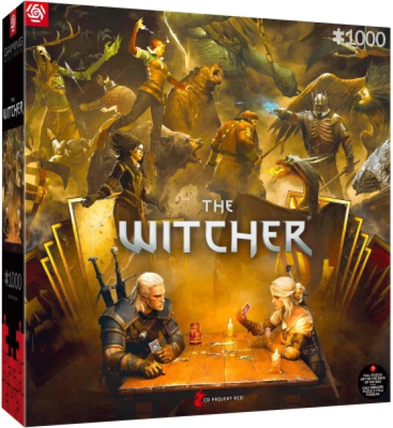 Пазл GoodLoot The Witcher Playing Gwent 1000 ел. (5908305249634)