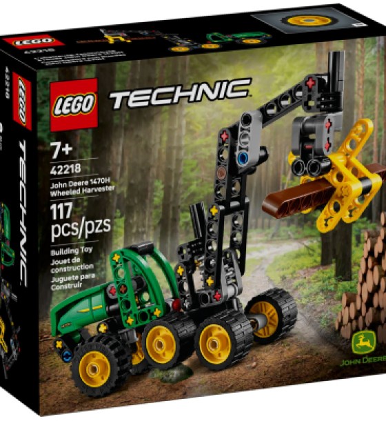 Конструктор LEGO Technic Колісний комбайн John Deere 1470H (42218)