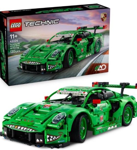 Конструктор LEGO Technic Автомобіль Porsche 911 GT3 R REXY AO Racing (42224)