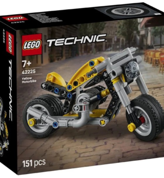 Конструктор LEGO Technic Жовтий мотоцикл (42225)