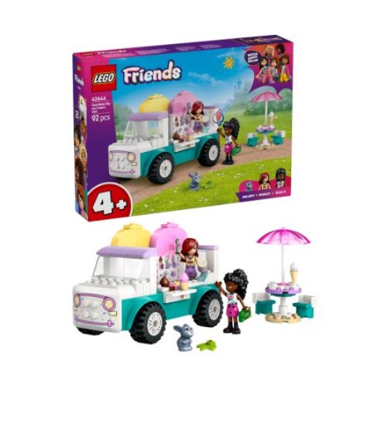 Конструктор LEGO Friends Хартлейк-Сіті. Фургон із морозивом (42644)