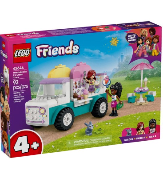 Конструктор LEGO Friends Хартлейк-Сіті. Фургон із морозивом (42644)