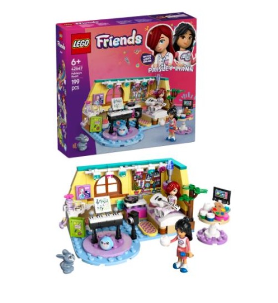 Конструктор LEGO Friends Кімната Пейслі (42647)
