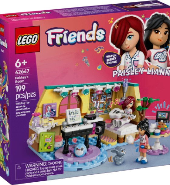 Конструктор LEGO Friends Кімната Пейслі (42647)