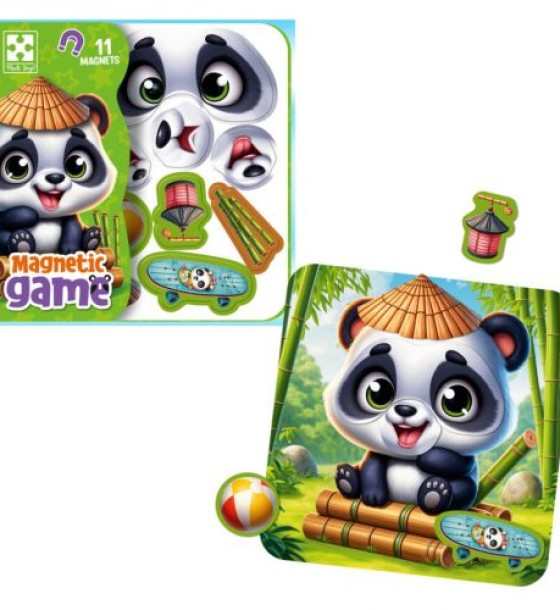 Гра розвиваюча Vladi Toys магнітна "Емоції Пандочки" (укр)