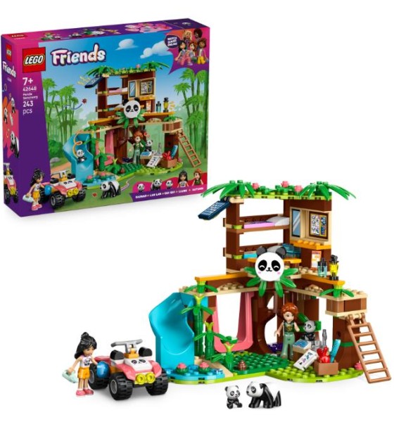 Конструктор LEGO Friends Догляд за тваринами в заповіднику панд (42648)