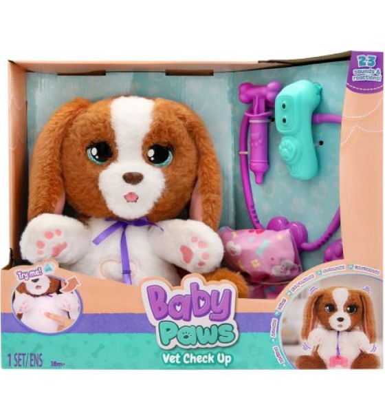 Інтерактивний ігровий набір Baby Paws – Цуценя у ветеринара