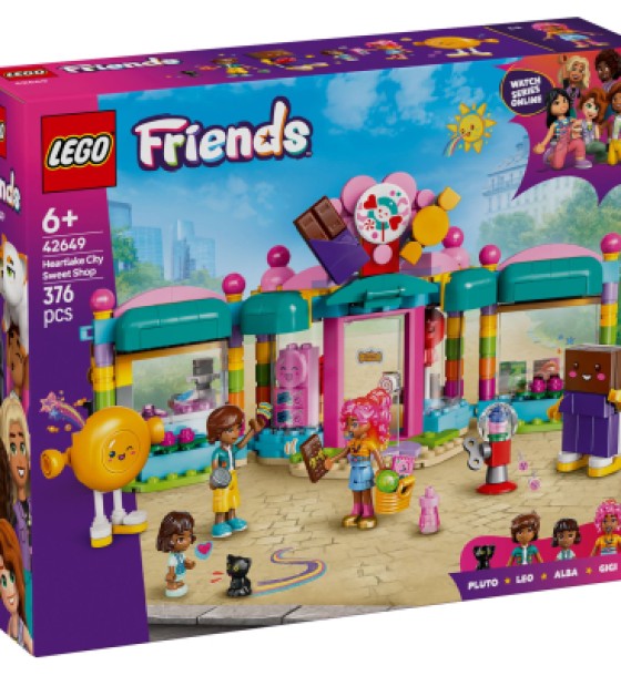 Конструктор LEGO Friends Цукерня Хартлейк-Сіті (42649)