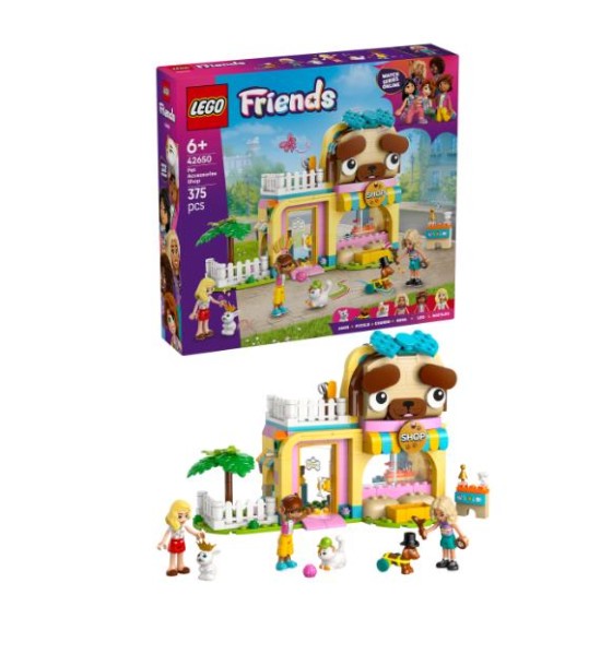 Конструктор LEGO Friends Магазин аксесуарів для домашніх улюбленців (42650)