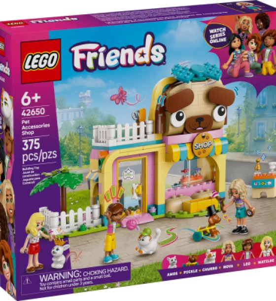 Конструктор LEGO Friends Магазин аксесуарів для домашніх улюбленців (42650)