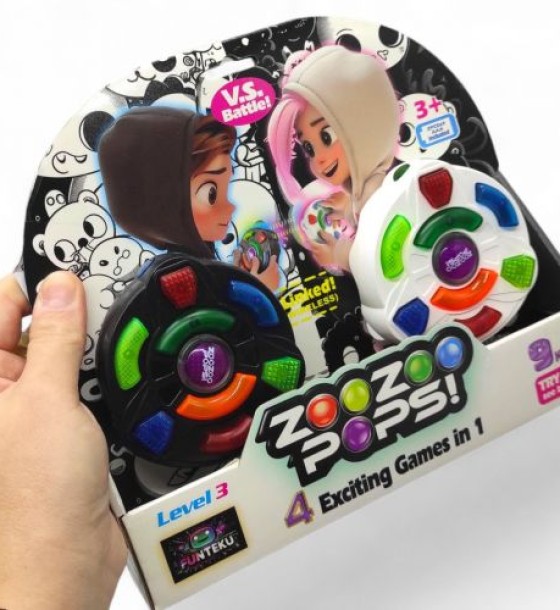Гра "ZooZooPops" (музика, підсвічування, 4 ігрових режими, гра на двох)