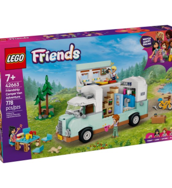Конструктор LEGO Friends Пригоди на фургоні дружби (42663)