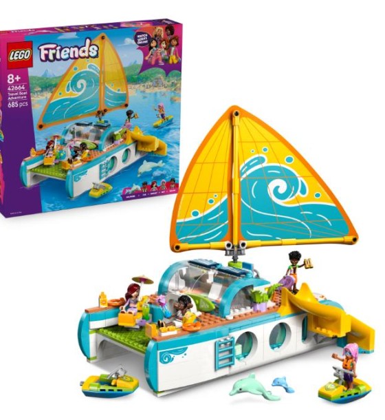 Конструктор LEGO Friends Пригоди на туристичному човні (42664)