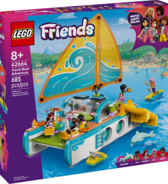 Конструктор LEGO Friends Пригоди на туристичному човні (42664)