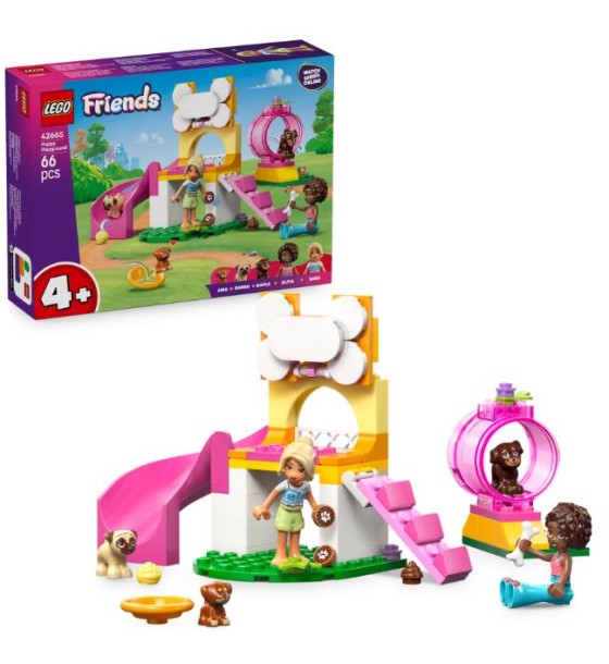Конструктор LEGO Friends Ігровий майданчик для щенят (42665)