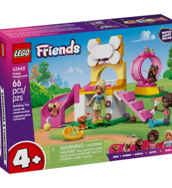 Конструктор LEGO Friends Ігровий майданчик для щенят (42665)