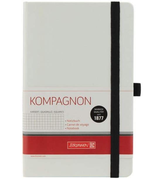 Книга записна Компаньйон біл. А5 клітинка