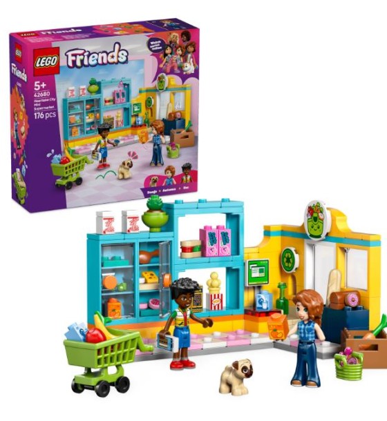 Конструктор LEGO Friends Цілодобовий магазин у Хартлейк-Сіті (42680)