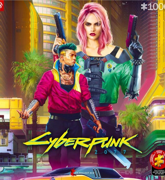 Пазл GoodLoot Cyberpunk 2077 Kitsch Style 1000 ел. (5908305249696)