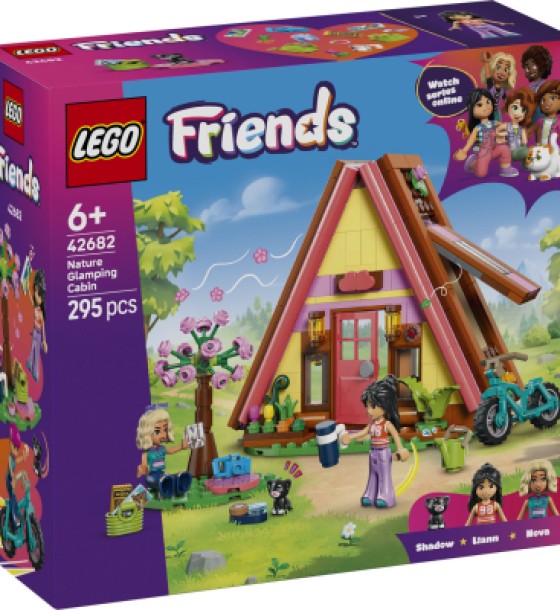 Конструктор LEGO Friends Будиночок для кемпінгу на природі (42682)