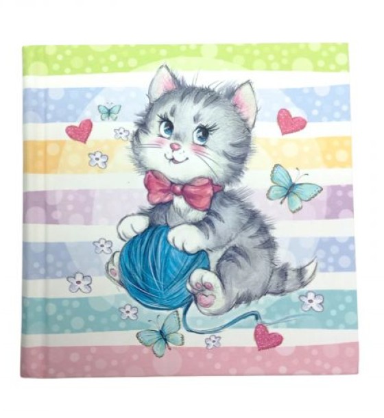 Скетчбук, 48 арк.,10х10 (КОТИК)