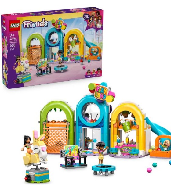 Конструктор LEGO Friends Веселий критий ігровий майданчик (42686)