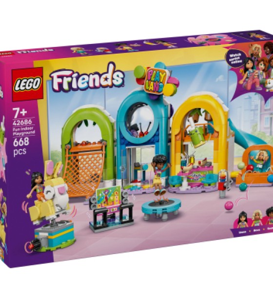 Конструктор LEGO Friends Веселий критий ігровий майданчик (42686)
