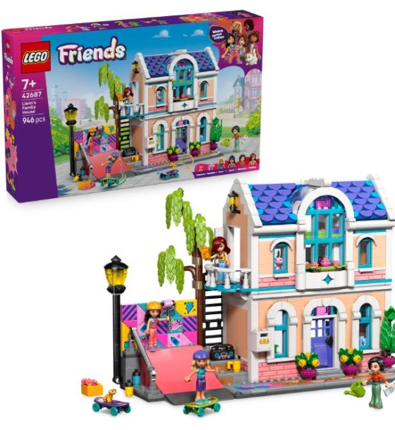 Конструктор LEGO Friends Родинний дім Ліан (42687)