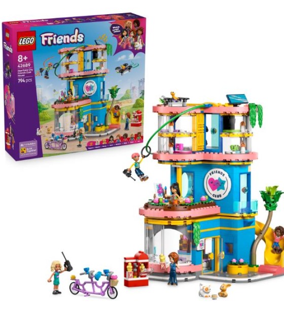 Конструктор LEGO Friends Клубний будинок друзів HLC (42689)