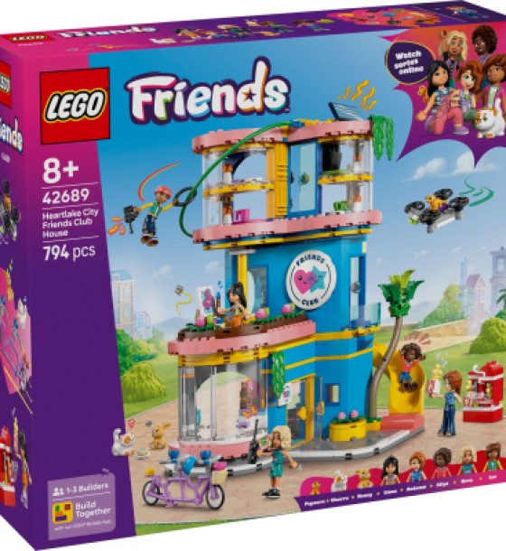 Конструктор LEGO Friends Клубний будинок друзів HLC (42689)